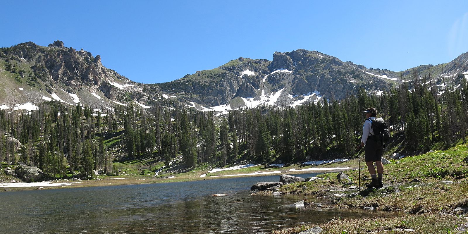 A wonderful day beside the lake